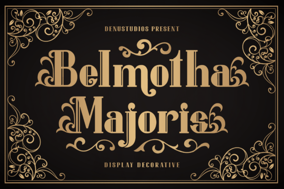 Belmotha Majoris Typeface for Victorian Crafts