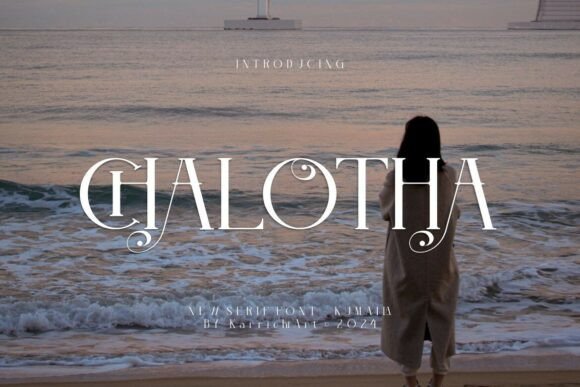 Chalotha Serif Font for Elegant Editorial Design