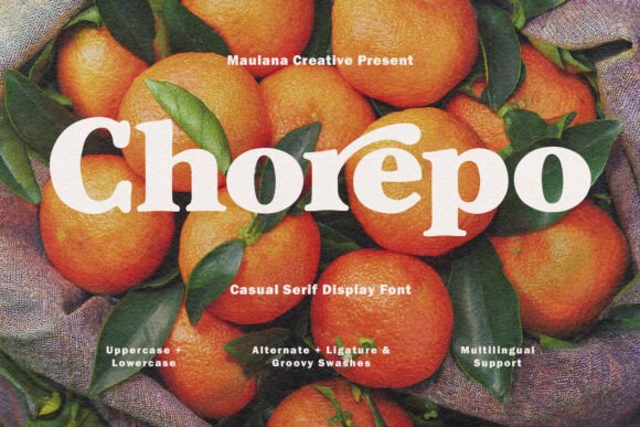 Chorepo Font for Bold Business Branding
