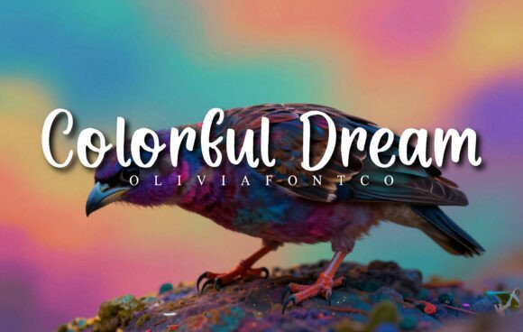 Colorful Dream Typeface for Vibrant Campaigns