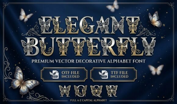 Elegant Butterfly Monogram: A Designer’s Review