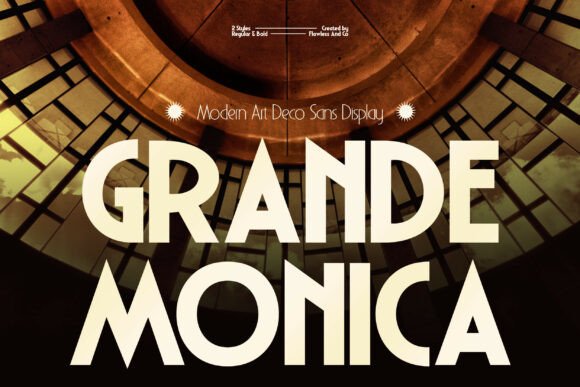 Grande Monica: A Refined Display Typeface for Web Design