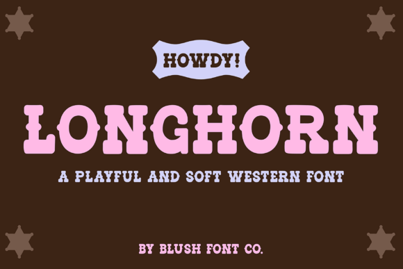 Longhorn Western Font for Bold Branding