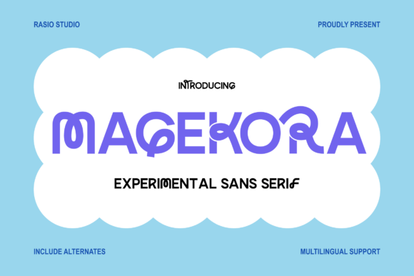 Magekora Typeface for Modern Editorial Design