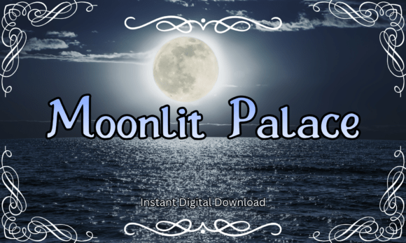 Moonlit Palace Font for Elegant Handmade Designs