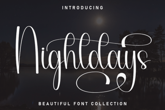 Nightdays Font for Engaging Campaign Design