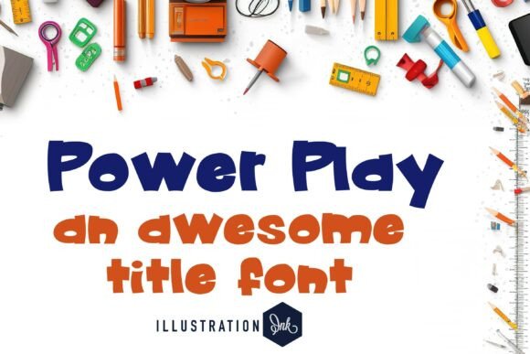 Power Play Typeface for Bold Campaign Design