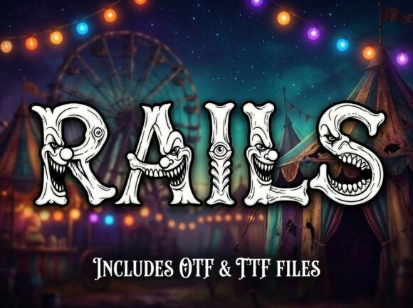 Rails Typeface for Memorable Brand Identity