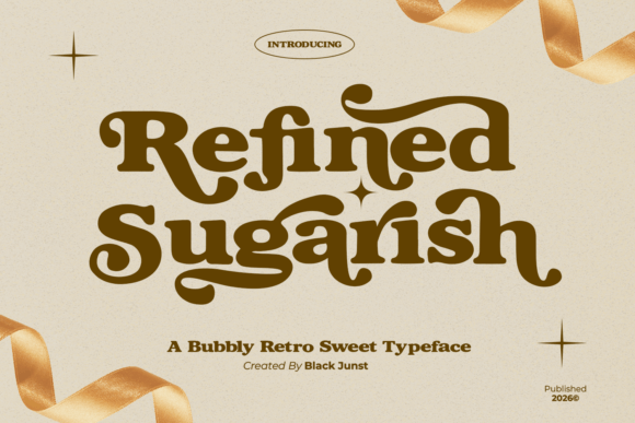 Refined Sugarish: A Retro Serif Font for Modern Editors