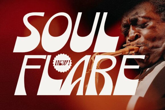Soul Flare: A Groovy Retro Display Typeface for Bold Branding