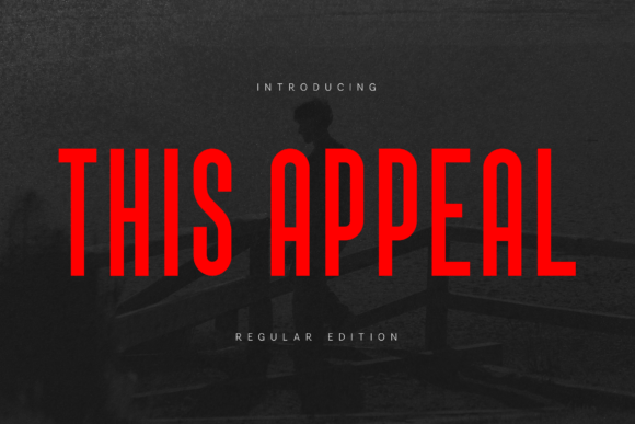 This Appeal Font for Bold Craft Branding