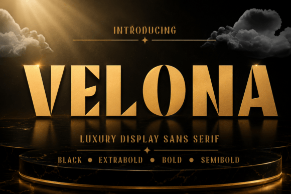 Velona Typeface for Modern Web Design