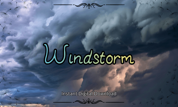 Windstorm Font: Elevate Your Campaign Visuals